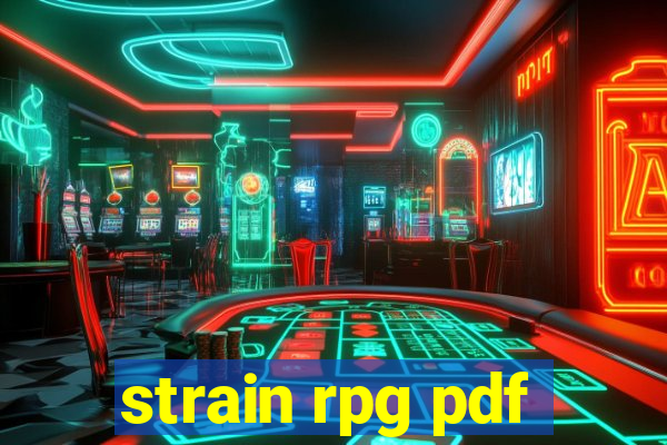 strain rpg pdf